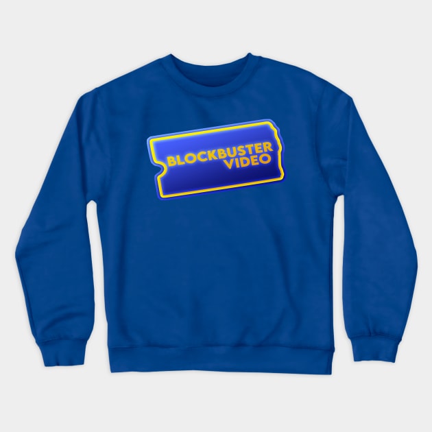 Blockbuster Crewneck Sweatshirt by Multiplex